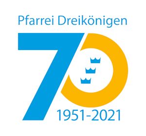 210627 Logo 70 Jahre Pfarreijubiläum 210627 Logo 70 Jahre Pfarreijubiläum