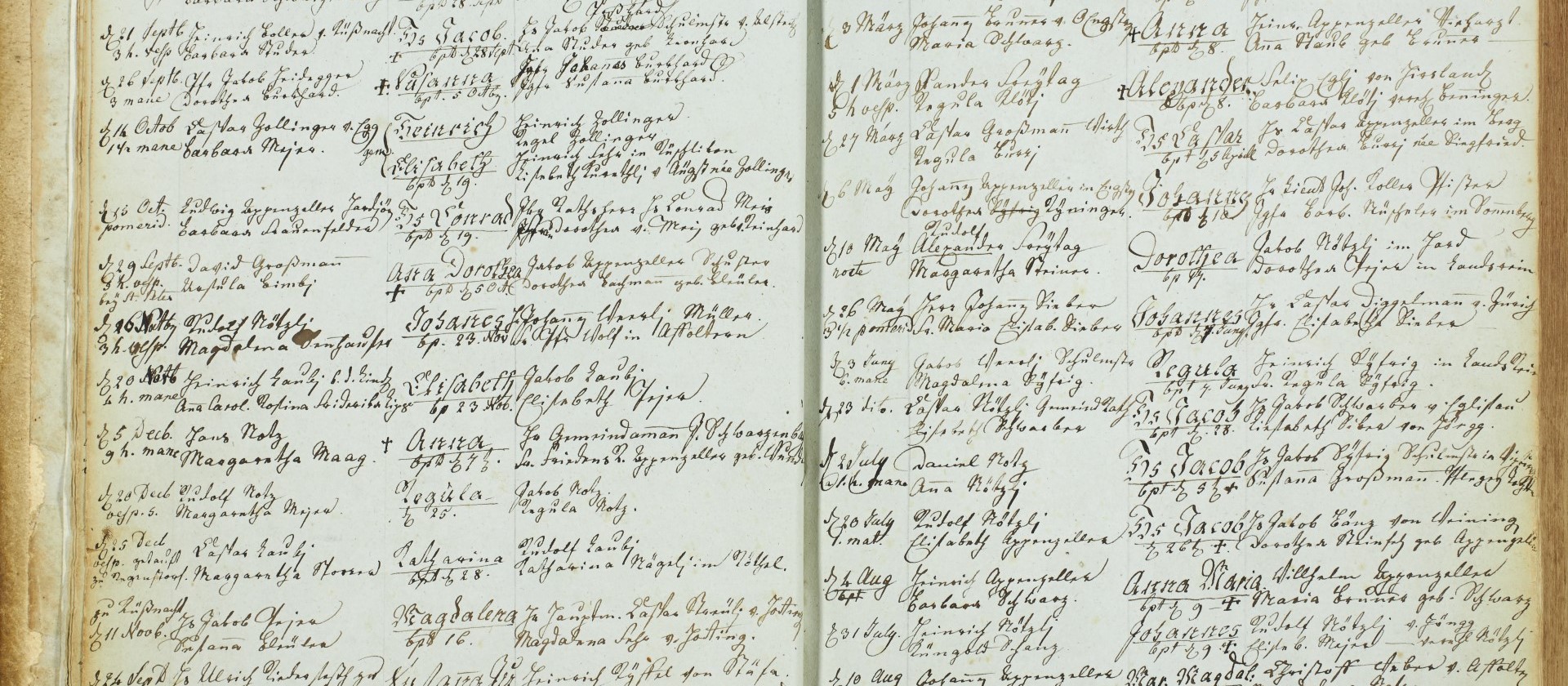 00-Tauf-, Ehen- und Totenbuch Höngg 1814-1860 (VIII.C.179.), Bild 3